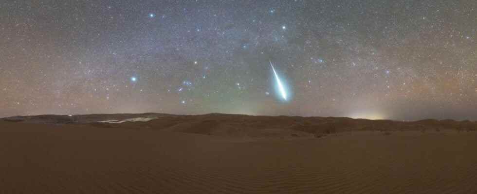 The Geminids the most beautiful rain of shooting stars of