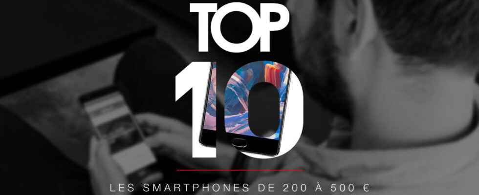 Top 10 the best smartphones from 200 to 500 euros