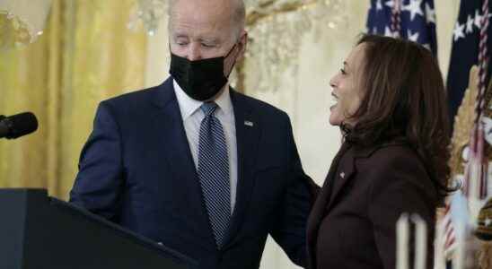 tensions between Kamala Harris team and the Biden administration