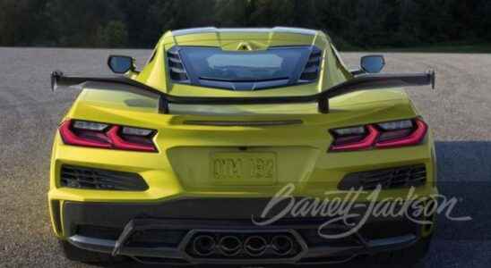 2023 Chevy Corvette Z06 Sold for 36 Million