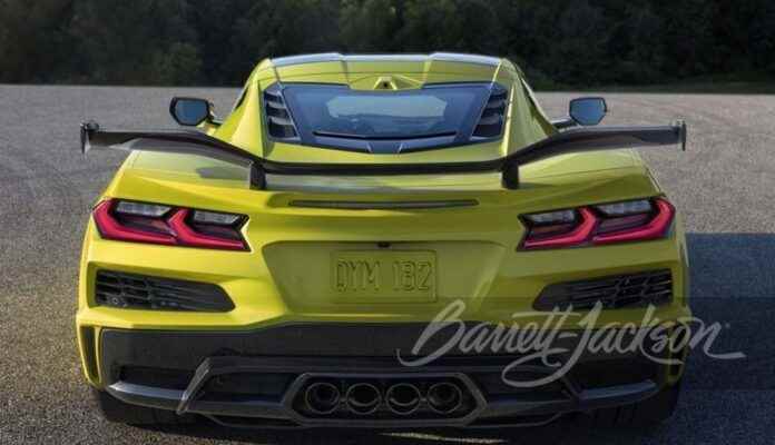 2023 Chevy Corvette Z06 Sold for 36 Million