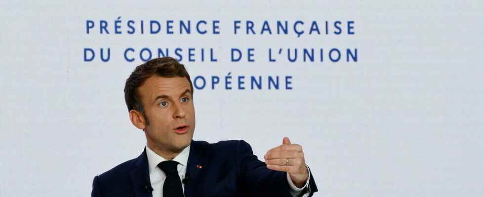 A French presidency of the Council of the EU that