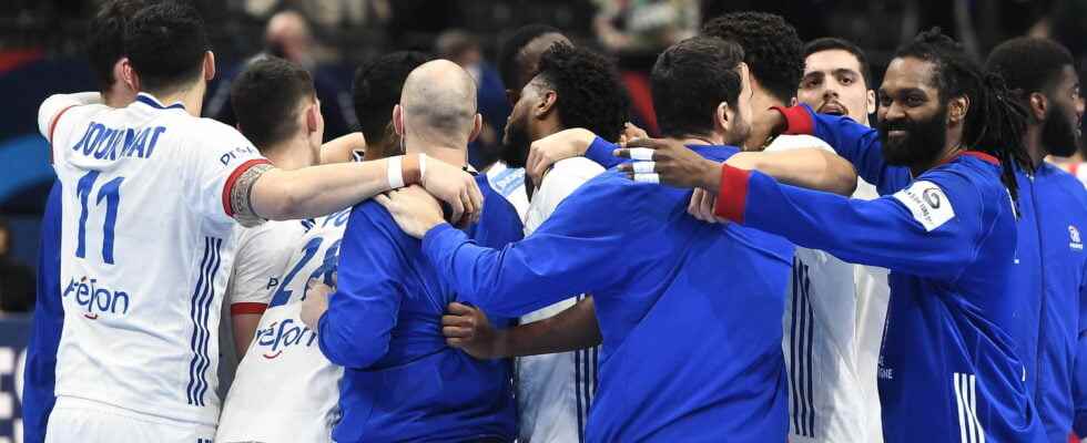 Euro mens handball 2022 the Blues qualified for the semi final