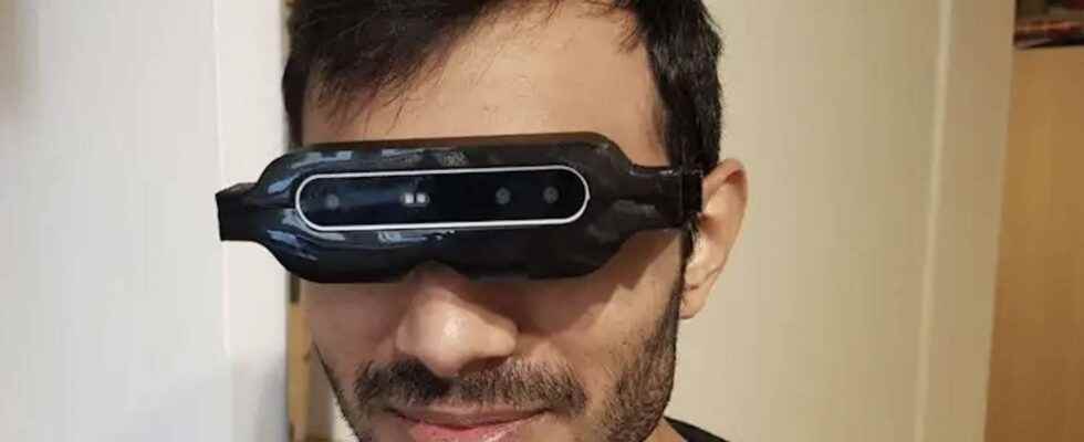 For the blind these vibrating glasses could replace the white