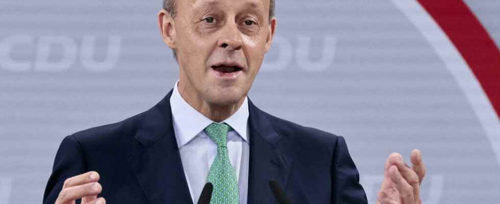 Friedrich Merz new boss of the German Christian Democrats