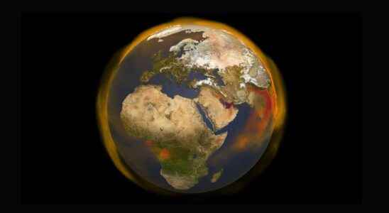 Mapping of methane emissions from fossil fuels