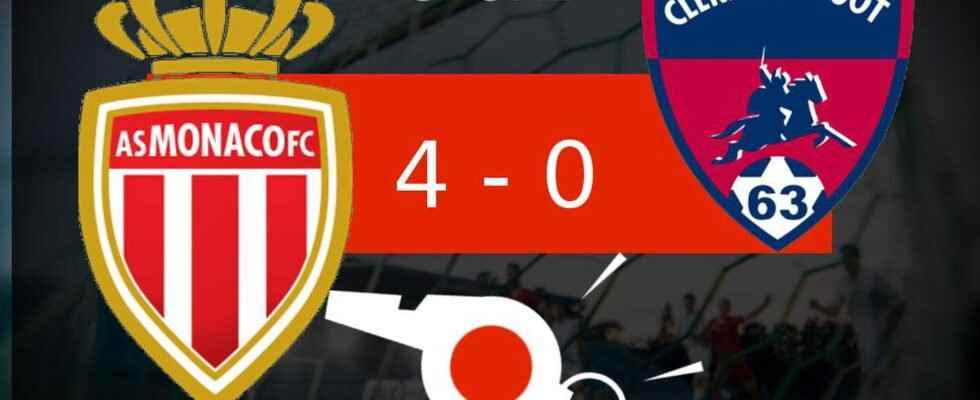 Monaco Clermont Clermont Foot not up to scratch 4 0