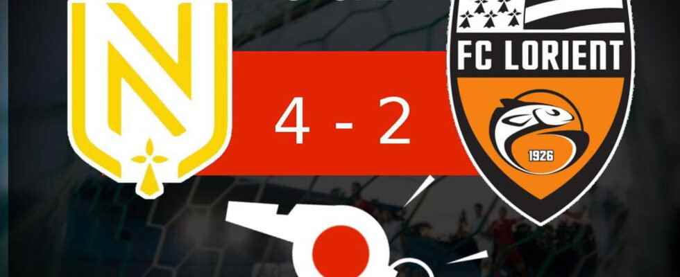 Nantes Lorient FC Lorient misses the mark 4 2 what