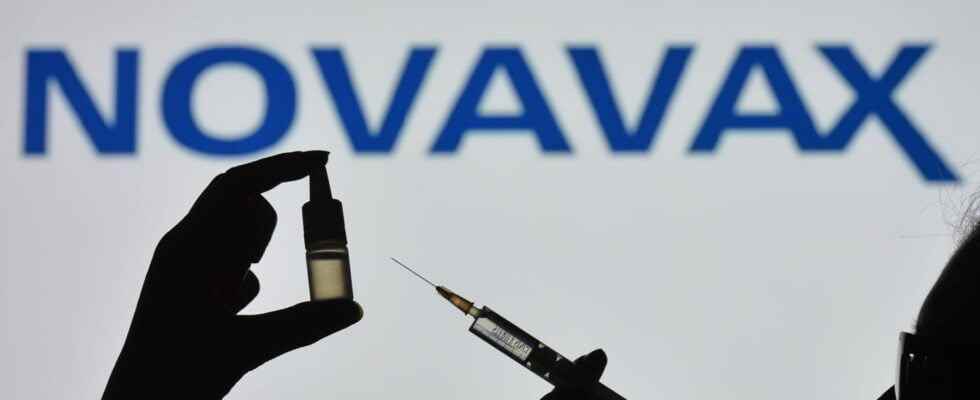 Novavax vaccine composition origin in February in France