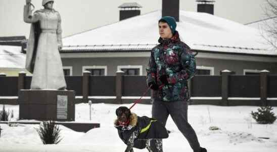 On the Russian Ukrainian border for the inhabitants it is not