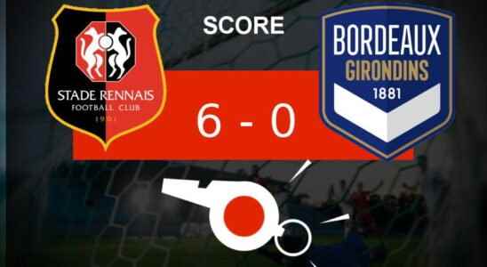 Rennes Bordeaux the Girondins de Bordeaux are drowning the