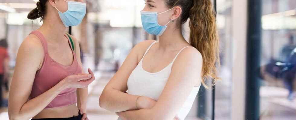 Sport and Covid school mask indoors measures in January