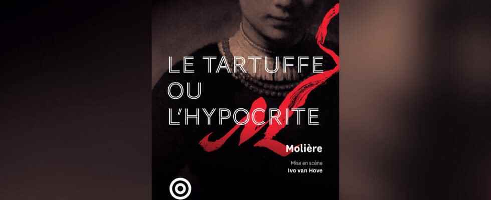 Theater Tartuffe by Moliere at the Comedie Francaise in a new