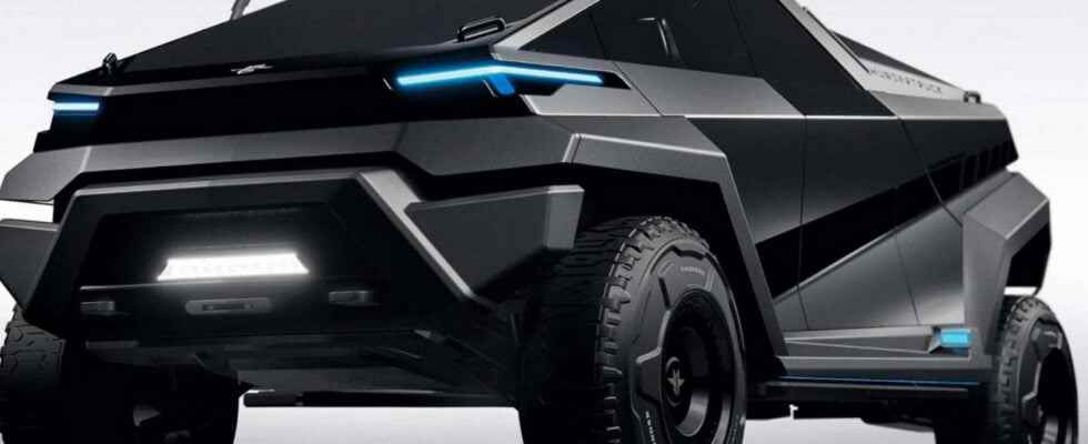 Thundertruck the electric pickup even more futuristic than the Tesla