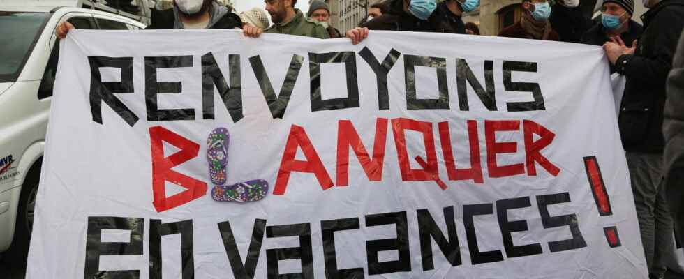 demonstration in Paris low mobilization of teachers