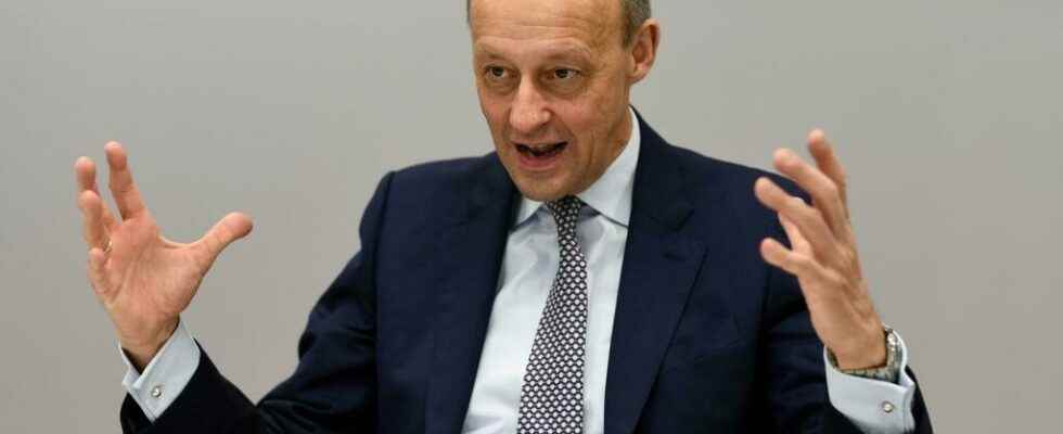 the CDU entrusts Friedrich Merz with the heavy task of