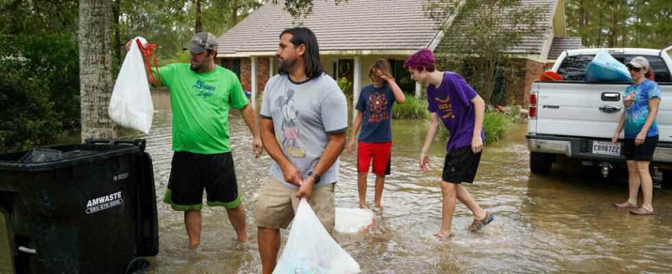 A rise of 25 to 30 cm in sea level