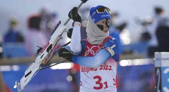 Anais Chevalier Bouchet second silver medal for the biathlete