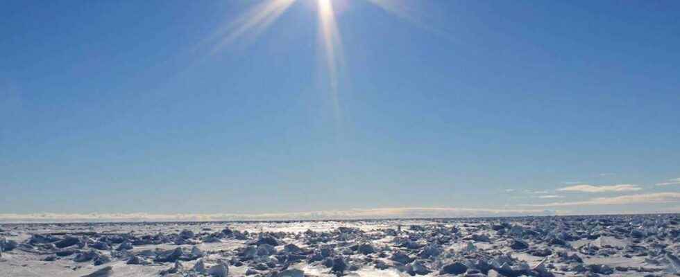 Antarctica whirlpools in the ocean are preventing the sea ice