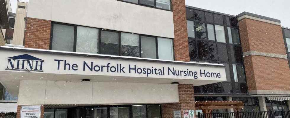 COVID outbreak at hospital nursing home