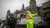 Canadian police seek to end anti coronation truck protests in Ottawa