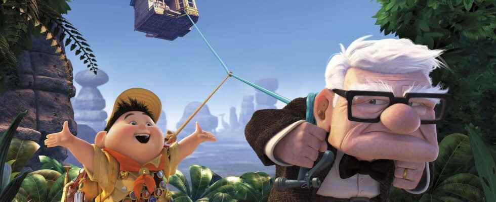 Charles Aznavour in the Pixar movie