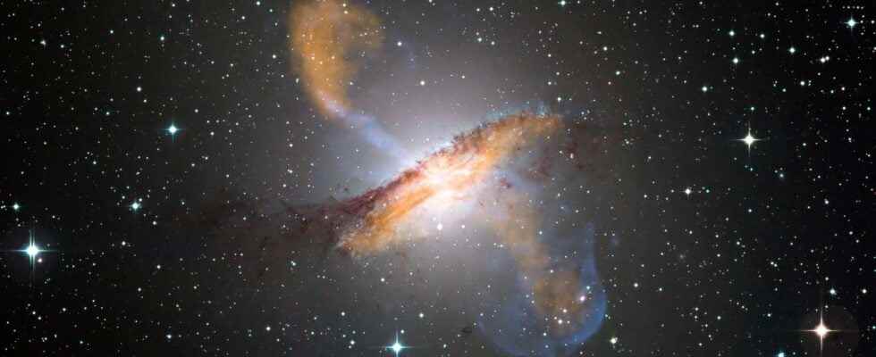 Discovery of the largest galaxy ever observed