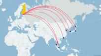 EU prepares for retaliation if Russia bans overflights to Asia