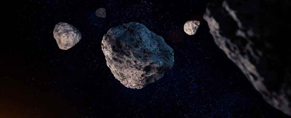 Elektra the first quadruple asteroid ever discovered