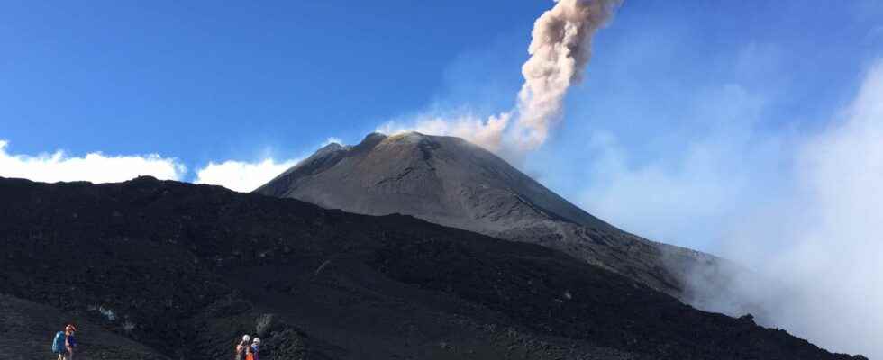 Etna portrait of a hyperactive volcanic cone