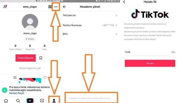 How to Delete TikTok Account TikTok Account Closing