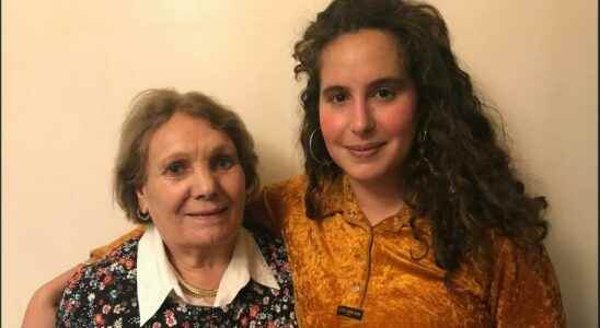 Lina Soualem and her grandmother Aicha