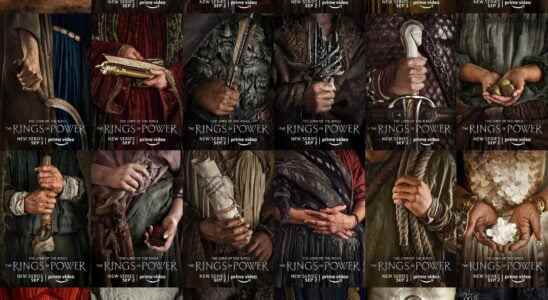 More than 20 posters released for Lord of the Rings