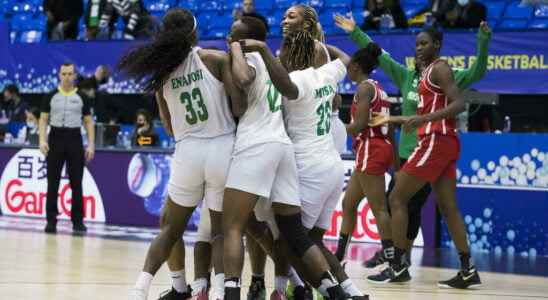 Nigerian women at the 2022 World Cup Mali on the