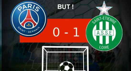 PSG Saint Etienne AS Saint Etienne advantage the match live