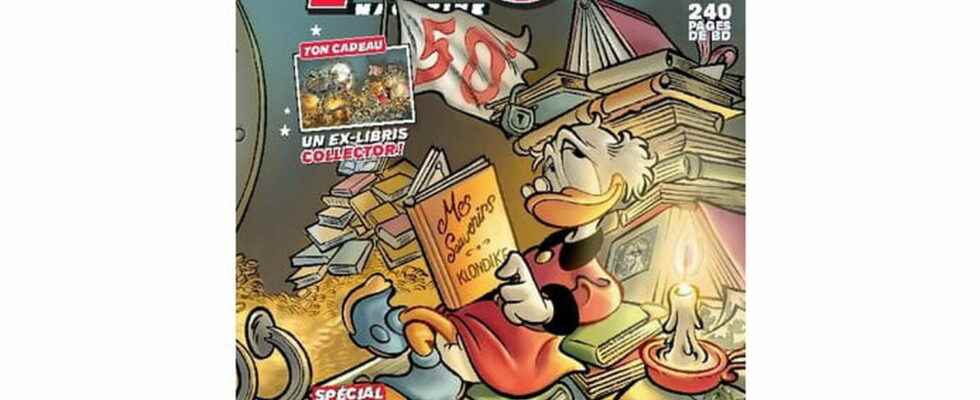 Picsou Magazine is 50 years old how did the duck