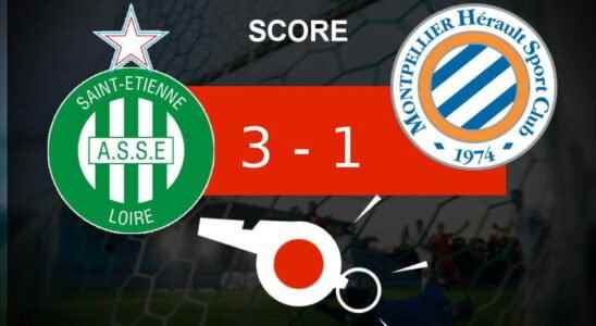 Saint Etienne Montpellier Montpellier HSC misses the mark 3 1 the