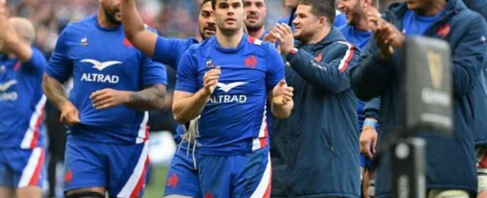 Six Nations Tournament the Blues shower Scotland