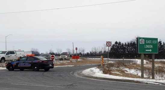 Truck convoy a contributing factor in fatal 401 crash near