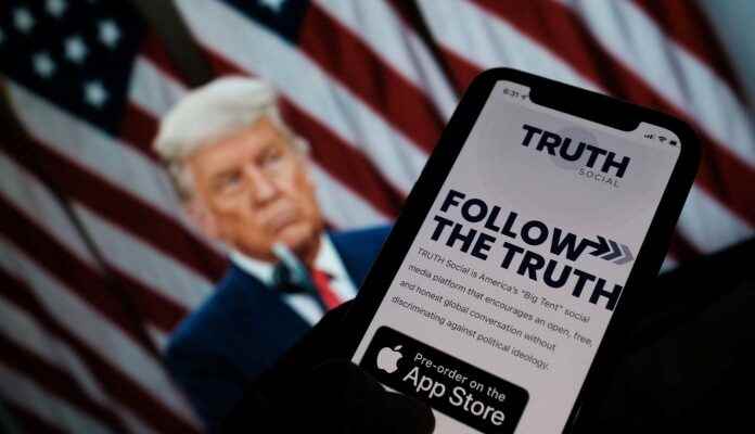 Trumps Social Media App is on the App Store