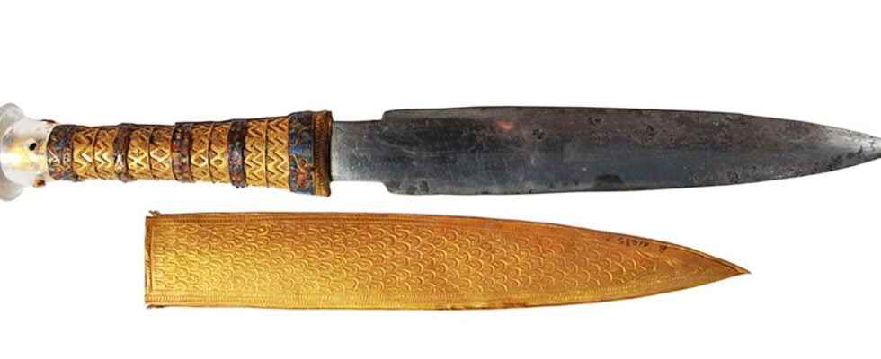 Tutankhamun we know where his extraterrestrial iron dagger was forged