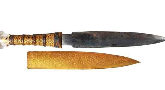 Tutankhamuns Alien Dagger Probably Came From Mittani Kingdom