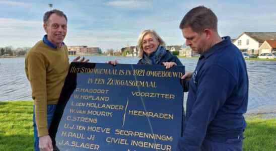 Woerdense plaque turns up 100 years later in Friesland