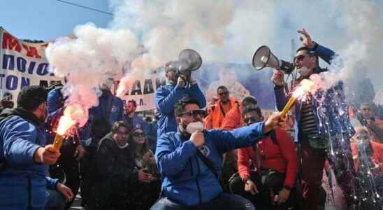 a major protest against inflation in Athens