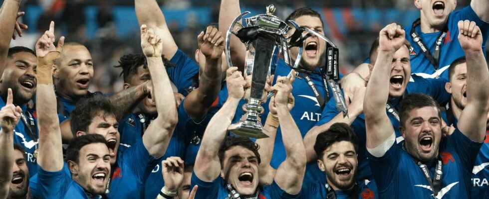 6 Nations Tournament the Grand Slam for France the final