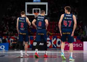 A tired Bitci Baskonia receives the Alba from Israel Gonzalez