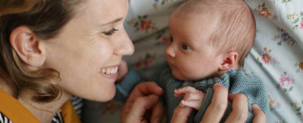 Amandine the first French test tube baby will celebrate her