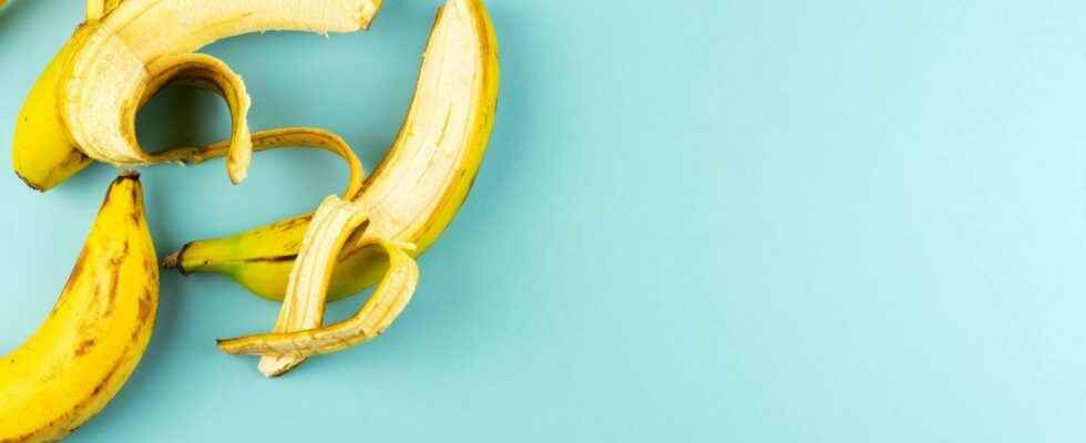 Banana peel a new beauty gesture