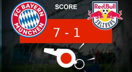 Bayern Salzburg nice blow for Bayern Munich 7 1 what