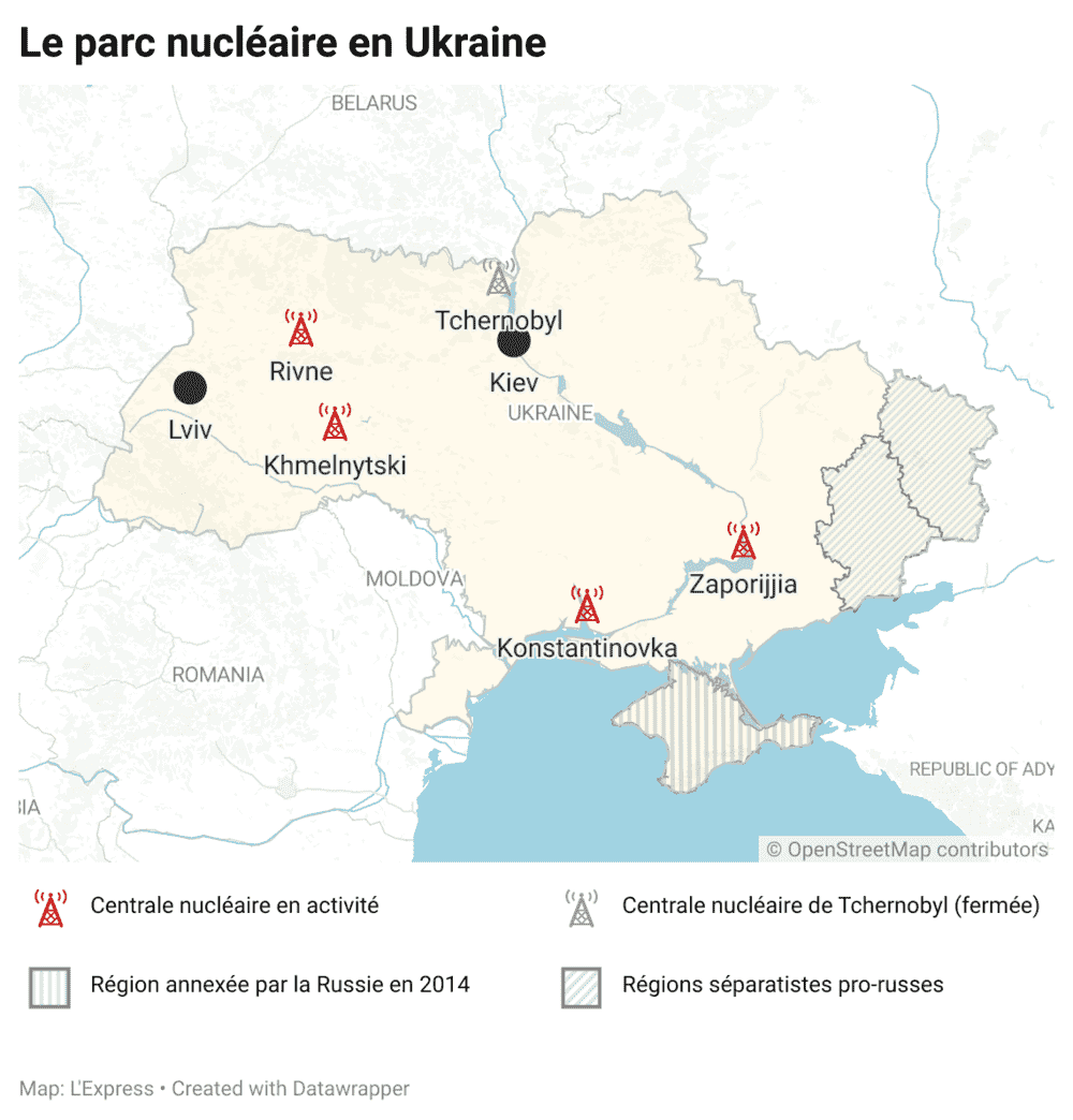 Chernobyl Zaporizhia Spent fuel represents a significant risk